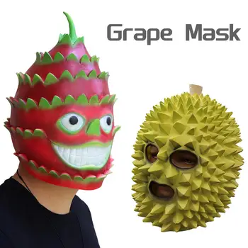 Halloween Fruit Mask Dragon Fruit Mask Durian Mask Role Playing Mask Halloween Decoration Mask Dance Mask
Halloween Fruit Mask Dragon Fruit Mask Durian Mask Role Playing Mask Halloween Decoration Mask Dance Mask