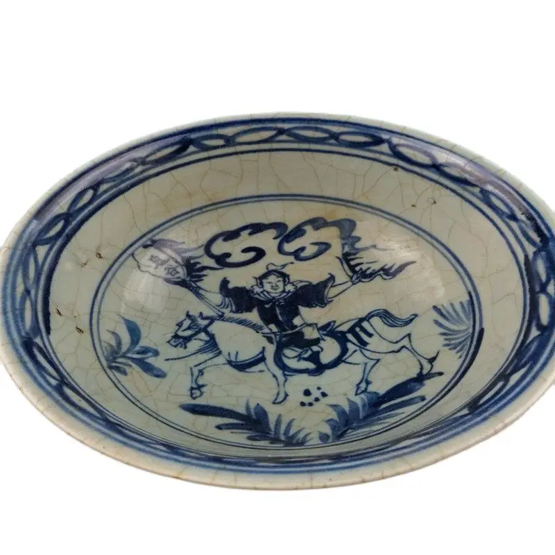 

China Old Blue And White Porcelain Bowl Xuande Mark