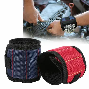 New Belt Screw Scissor Holder Tool Wrist Storage Strong Magnetic Wristband Toolkit Quality Bracelet
New Belt Screw Scissor Holder Tool Wrist Storage Strong Magnetic Wristband Toolkit Quality Bracelet