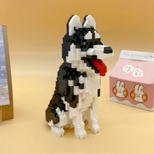 753pcs Mini Building Blocks Cartoon Animal Husky 3D Model Pet Dog DIY Particle Assembly Building Blocks Children's Toy Gift
753pcs Mini Building Blocks Cartoon Animal Husky 3D Model Pet Dog DIY Particle Assembly Building Blocks Children's Toy Gift