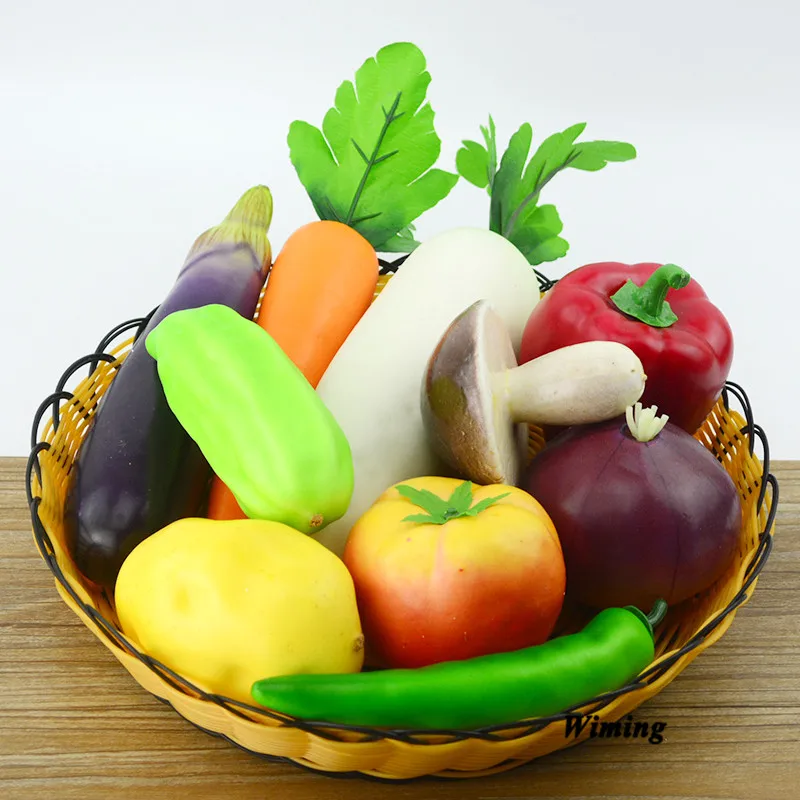 Artificial Vegetables model carrot onion mushroom Chili Potato Eggplant Garlic cucumber tomatoes Simulation model props
Artificial Vegetables model carrot onion mushroom Chili Potato Eggplant Garlic cucumber tomatoes Simulation model props