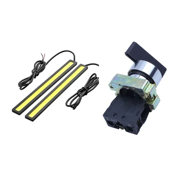 2 x Waterproof Super Bright Car DRL Fog Driving Lamps COB LED Light White with AC 240V 3A NO SPST Black Cap 2 Position Selector
2 x Waterproof Super Bright Car DRL Fog Driving Lamps COB LED Light White with AC 240V 3A NO SPST Black Cap 2 Position Selector