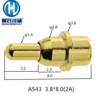 A543 Customized High-quality Pogopin. Probe, Retractable Spring Thimble, Positioning Thimble, Electrode Contact Pin
A543 Customized High-quality Pogopin. Probe, Retractable Spring Thimble, Positioning Thimble, Electrode Contact Pin