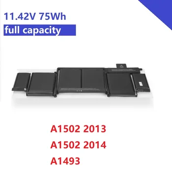 75WH Laptop battery A1493 for Apple Macbook Pro 13" Retina A1502 Late 2013 Mid 2014 Replacement Li-polymer
75WH Laptop battery A1493 for Apple Macbook Pro 13" Retina A1502 Late 2013 Mid 2014 Replacement Li-polymer