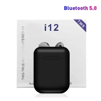 

Tutew Wireless Stereo Earbuds i12 TWS Bluetooth Earphone Mini Wireless Headphones Touch Headset fone de ouvido PK i7s i9s i11
