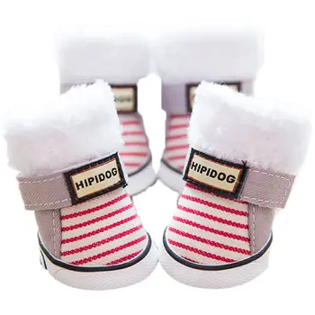 New Hot Dog Cat Shoes Stripe Winter Warm Dog Puppy Socks Anti-Slip Snow Pet Boots Paw Protecters For Small Dogs
New Hot Dog Cat Shoes Stripe Winter Warm Dog Puppy Socks Anti-Slip Snow Pet Boots Paw Protecters For Small Dogs