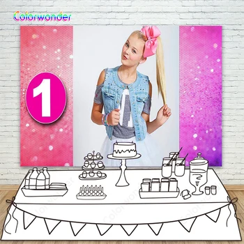 Jojo Siwa Birthday Photography Backdrops Newborn Girls Photo Studio Backdrop Background Celebration Invitation Banner Photocall
Jojo Siwa Birthday Photography Backdrops Newborn Girls Photo Studio Backdrop Background Celebration Invitation Banner Photocall