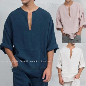 Medieval Men Loose Blouse Chinese Style Kung Fu Uniform Knight Tee Tops Hanfu T-shirt Tang Suit Viking Pirate Cosplay Costume
Medieval Men Loose Blouse Chinese Style Kung Fu Uniform Knight Tee Tops Hanfu T-shirt Tang Suit Viking Pirate Cosplay Costume