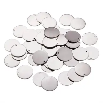 pandahall 100pcs Round 304 Blank Stainless Steel Charms Pendants for Bracelet Necklace Jewelry Making DIY Stamping Tag 23x1mm
pandahall 100pcs Round 304 Blank Stainless Steel Charms Pendants for Bracelet Necklace Jewelry Making DIY Stamping Tag 23x1mm