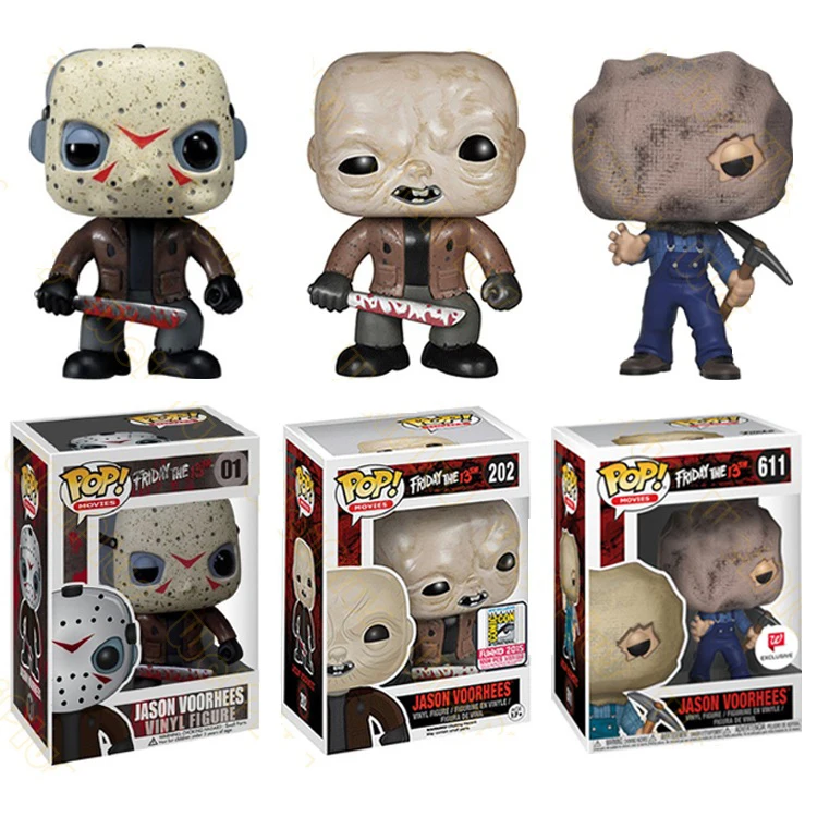 Funko POP 3 patterns Friday the 13TH Jason Voorhees Action Vinyl Figure Collectible Model Toys for Children Christmas Gift
Funko POP 3 patterns Friday the 13TH Jason Voorhees Action Vinyl Figure Collectible Model Toys for Children Christmas Gift
