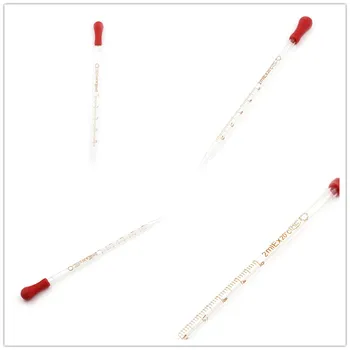 1Pcs 0.5ml/2ml/3ml Red Rubber Head Glass Dropper Glass Pipette Lab Dropper Pipet With Scale Line Transparent
1Pcs 0.5ml/2ml/3ml Red Rubber Head Glass Dropper Glass Pipette Lab Dropper Pipet With Scale Line Transparent