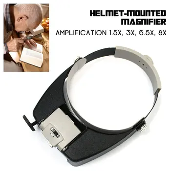 LED Lamp Light Headband Jewelry Magnifying Glass Head Loupe Reading Magnifier Headband LED Light Magnifying Glass Lens Visor New
LED Lamp Light Headband Jewelry Magnifying Glass Head Loupe Reading Magnifier Headband LED Light Magnifying Glass Lens Visor New