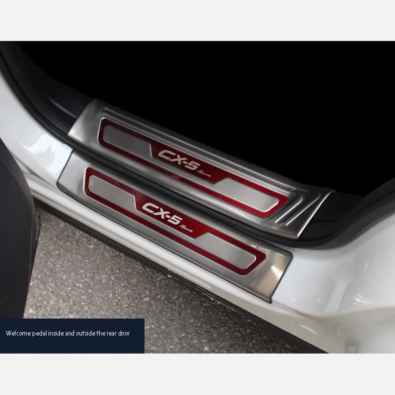 For Mazda cx-5 threshold bar welcome pedal second generation CX5 modified decorative strip foot pedal boot rear guard
For Mazda cx-5 threshold bar welcome pedal second generation CX5 modified decorative strip foot pedal boot rear guard