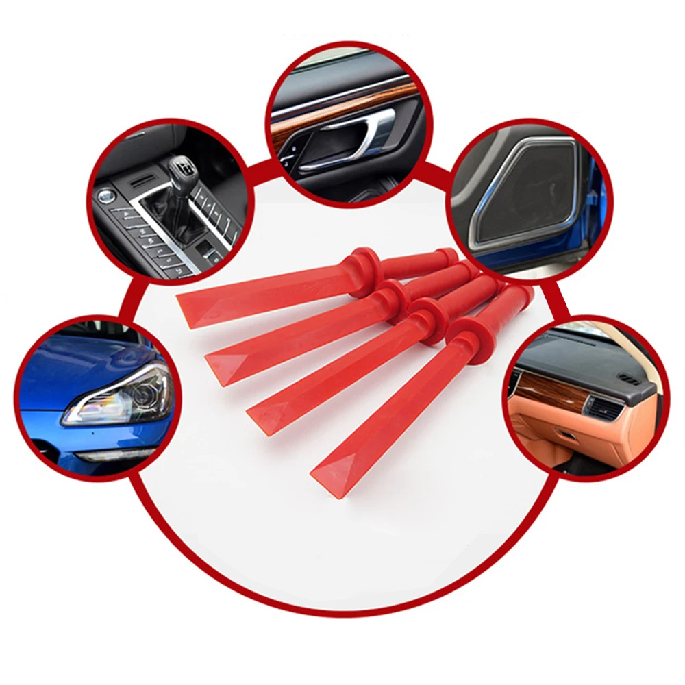 4PCS Car Door Panel DVD Navigation Audio Panel Disassembly Tool Kit Interior Modification Pry Board Buckler Car Repair Tools
4PCS Car Door Panel DVD Navigation Audio Panel Disassembly Tool Kit Interior Modification Pry Board Buckler Car Repair Tools