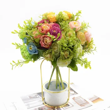 1 bunch 5 forks 10 heads Artificial bouquet Home decor Flower arrangement Bonsai Diy Living room fake flowers Wedding Christmas
1 bunch 5 forks 10 heads Artificial bouquet Home decor Flower arrangement Bonsai Diy Living room fake flowers Wedding Christmas