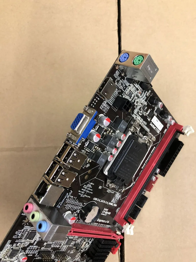 Красочная материнская плата H81 красочная/seven rainbow c.h81m твердотельная 1150 pin DDR3 |