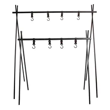 Aluminum Alloy Hanging Rack 8kg Outdoor Camping Triangular Clothes Rack with 4pcs Plastic Steel Hooks+ 1pcs Storage Bag 
Aluminum Alloy Hanging Rack 8kg Outdoor Camping Triangular Clothes Rack with 4pcs Plastic Steel Hooks+ 1pcs Storage Bag