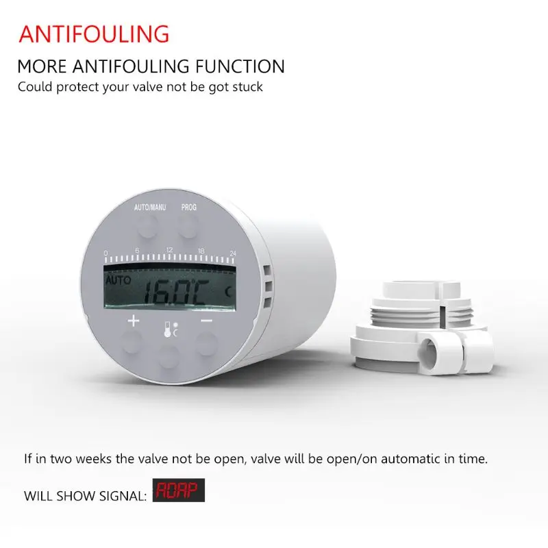SEA801-DF WiFi APP Thermostat Temperature Controller Heating Accurate TRV TUYA Voice Remote Control Alexa Programmable controlle 
SEA801-DF WiFi APP Thermostat Temperature Controller Heating Accurate TRV TUYA Voice Remote Control Alexa Programmable controlle