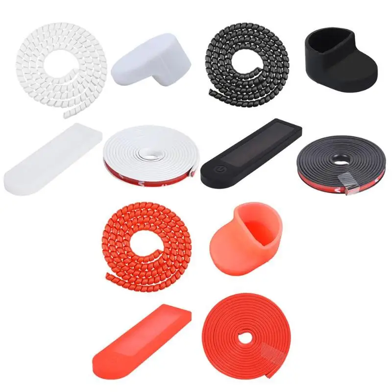 Sweo resistente ai graffi one Striscia di protezione anti-collisione per scooter Mijia M365 Skateboard Body Bumper antigraffio NA Verde