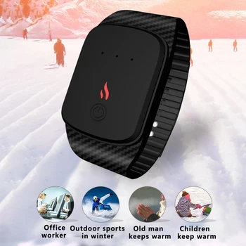 WHR-360 Winter Portable Kids Wristband USB Rechargeable Hand Warmer Thermal Smart Bracelet Heating Gift Temperature Control TPE 
WHR-360 Winter Portable Kids Wristband USB Rechargeable Hand Warmer Thermal Smart Bracelet Heating Gift Temperature Control TPE
