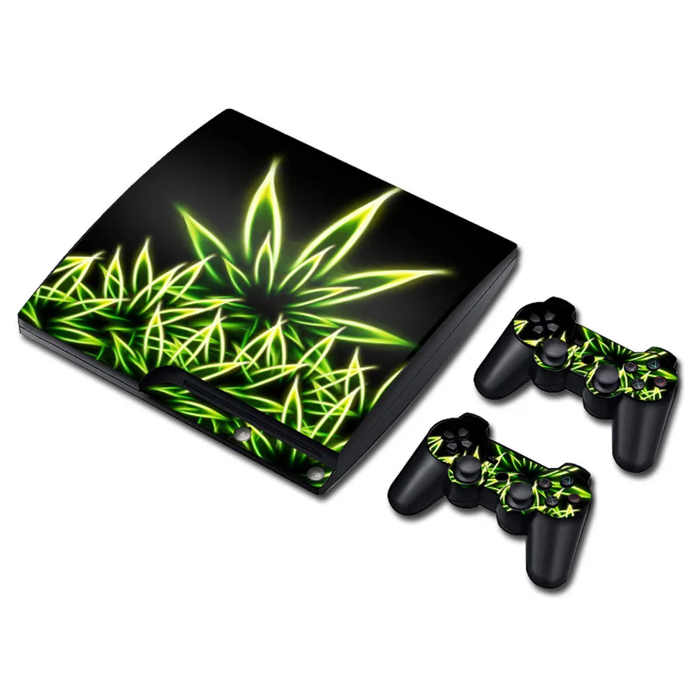 Shop Generic Camo Console For ps3 slim Stickers 2 Cover console Online