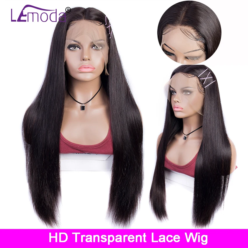 HD Lace Wig Brazilian Straight Human Hair Wig Pre Plucked Lemoda 150 Density Remy Natural Hair13x4 Hd Transparent Lace Wigs
HD Lace Wig Brazilian Straight Human Hair Wig Pre Plucked Lemoda 150 Density Remy Natural Hair13x4 Hd Transparent Lace Wigs