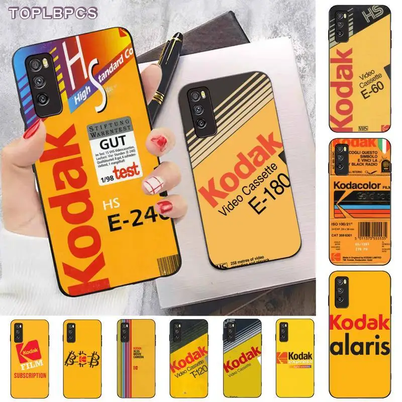 TOPLBPCS Japanese brand film Fashion Soft Kodak Phone Case for huawei nova 2 i 2plus 2s 3i 3e 4 4e 5 6 7 5i 7 pro 6 7se 6 5G
