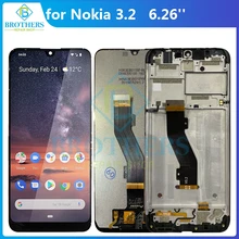 Ensemble écran tactile LCD, pièce de rechange testée, pour Nokia 3.2 TA-1156 TA-1159=