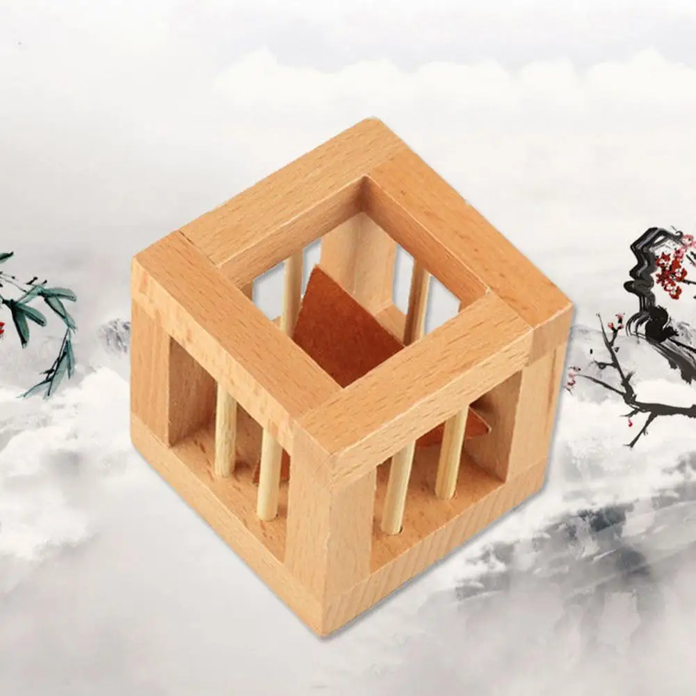 Wooden Luban Lock Triangle Puzzles Unlocking Ring Lock Brain Teaser Toy For Kids Adults Intelligence Training
Wooden Luban Lock Triangle Puzzles Unlocking Ring Lock Brain Teaser Toy For Kids Adults Intelligence Training