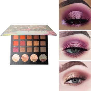 24 Colors Highlight Eye Shadow Set Pearl Matte Eye Shadow Powder Use For Eyes Makeup
24 Colors Highlight Eye Shadow Set Pearl Matte Eye Shadow Powder Use For Eyes Makeup