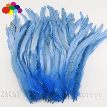 Natural 25-30CM (10-12 inches) cock tail discoloration dyed sky blue 20-200PCSDIY craft jewelry clothing decoration feather
Natural 25-30CM (10-12 inches) cock tail discoloration dyed sky blue 20-200PCSDIY craft jewelry clothing decoration feather
