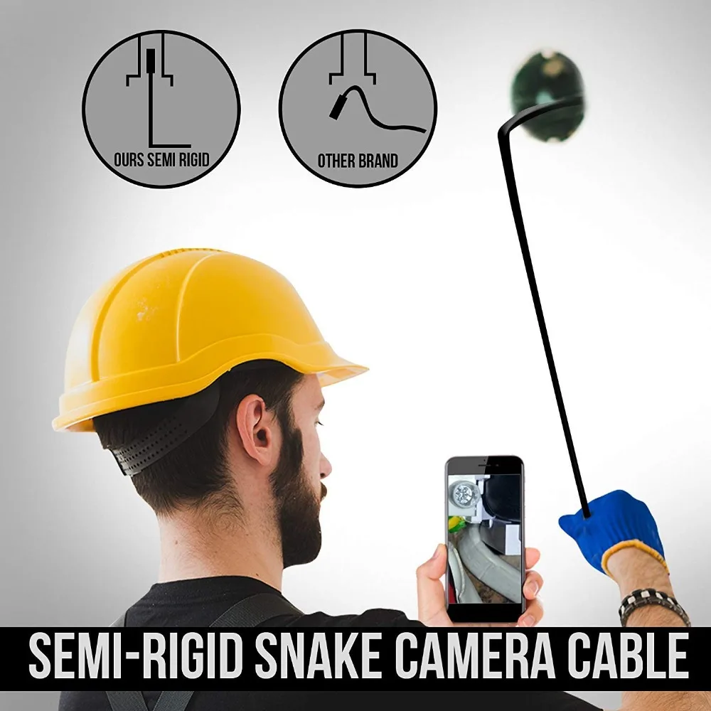 1080p Full Endoscope Camera MicroUsb Type-C Android Smartphone 2M 5M 10m Hard Flexible Wire 8mm Endoscopy Camera Inspection
1080p Full Endoscope Camera MicroUsb Type-C Android Smartphone 2M 5M 10m Hard Flexible Wire 8mm Endoscopy Camera Inspection