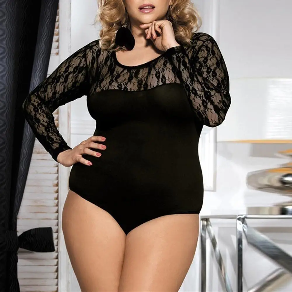 bodysuit elegant Sexy Lingerie Women Lace Sleepwear Nightwear Leotard Plus Size Underwear One Piece bodi femme dantelle #3F
bodysuit elegant Sexy Lingerie Women Lace Sleepwear Nightwear Leotard Plus Size Underwear One Piece bodi femme dantelle #3F