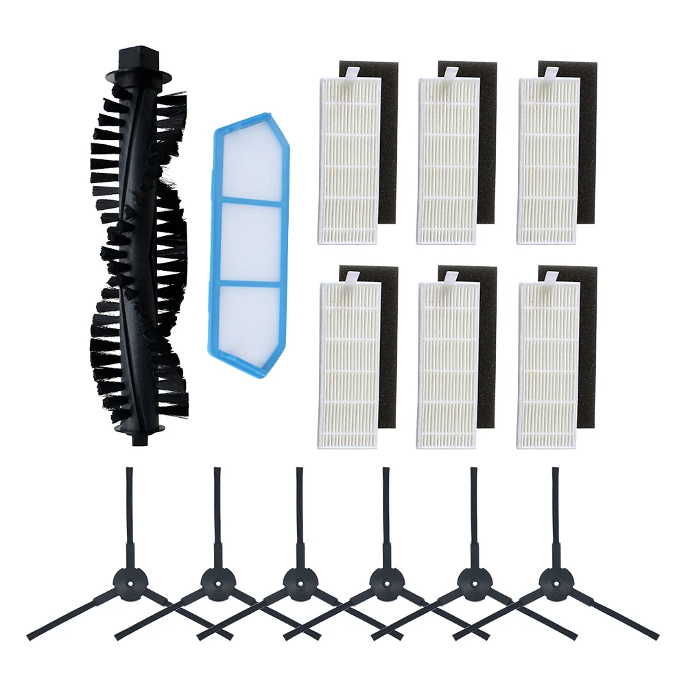 1pc Main Brush+4pcs dust HEPA Filter+4pcs Side Brush for ILIFE A4s A40 Robot Vacuum Cleaner accessories Parts
1pc Main Brush+4pcs dust HEPA Filter+4pcs Side Brush for ILIFE A4s A40 Robot Vacuum Cleaner accessories Parts