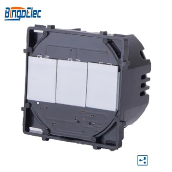 Bingoelec 3 Gang 2 Way Touch Button Electrical Switch Function Part, No Glass Panel ,EU/UK Standard,Hot Sale
Bingoelec 3 Gang 2 Way Touch Button Electrical Switch Function Part, No Glass Panel ,EU/UK Standard,Hot Sale