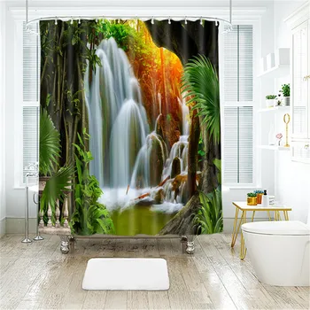 Wide Deep Down in The Forest Seen from City Window Epic Surreal Decorative Shower Curtain Landscape Bathroom Curtain
Wide Deep Down in The Forest Seen from City Window Epic Surreal Decorative Shower Curtain Landscape Bathroom Curtain