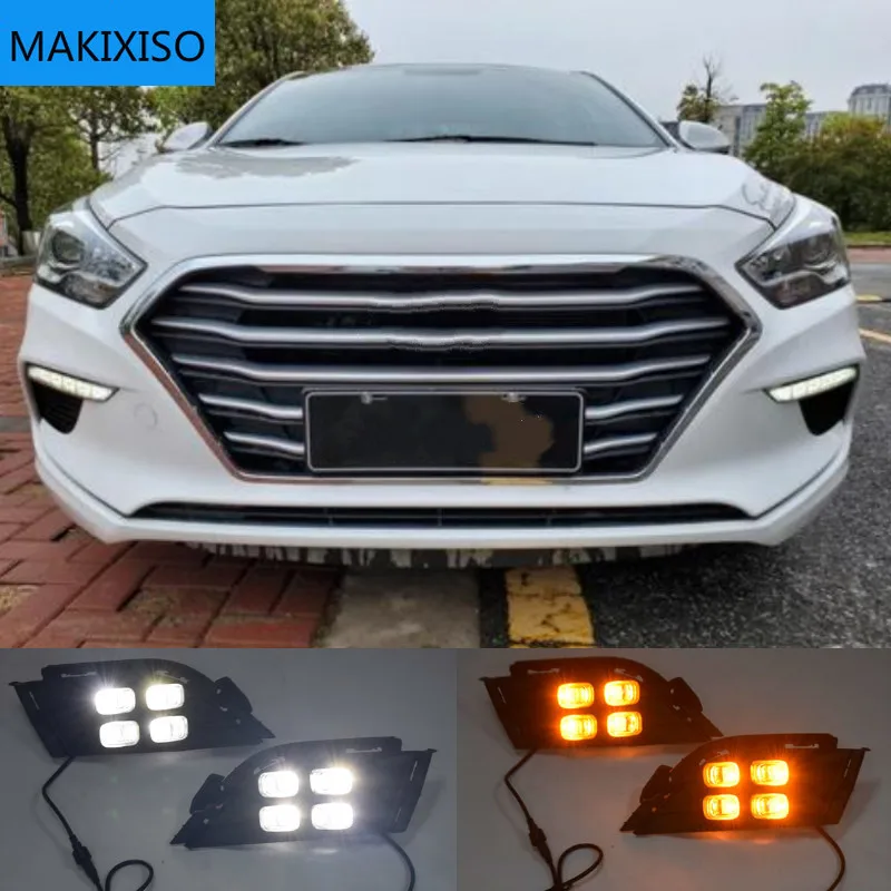 1Pair For Hyundai MISTRA 2017 2018 2019 LED Daytime Running Light Turning Signal Lamp DRL Day Light Front Bumper Fog Light 
1Pair For Hyundai MISTRA 2017 2018 2019 LED Daytime Running Light Turning Signal Lamp DRL Day Light Front Bumper Fog Light