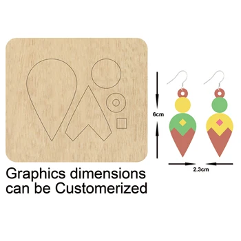 Cute Ice Cream Earrings Big Eardrop Cutting Mold Wood Dies For Leather Blade Rule Cutter For DIY Leather Cloth Paper Craft
Cute Ice Cream Earrings Big Eardrop Cutting Mold Wood Dies For Leather Blade Rule Cutter For DIY Leather Cloth Paper Craft