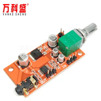 Headphone amplifier board MAX4410 miniature amp can be used as power amplifier preamplifier instead of NE5532
Headphone amplifier board MAX4410 miniature amp can be used as power amplifier preamplifier instead of NE5532