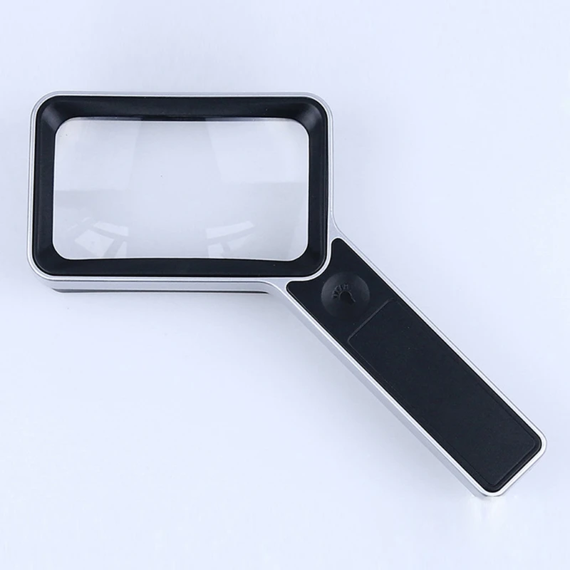 Folding Handheld Magnifying Glass with 6LED LightRechargeable 3X Large Rectangle Reading Magnifiers for Seniors Childre
Folding Handheld Magnifying Glass with 6LED LightRechargeable 3X Large Rectangle Reading Magnifiers for Seniors Childre