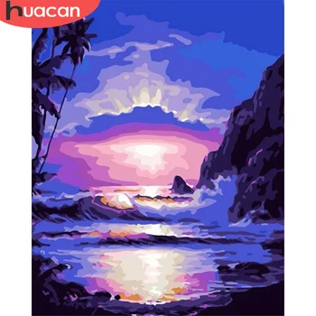 HUACAN DIY Pictures By Number Seascape Kits Hand Painted Picture Art Painting By Numbers Scenery Drawing On Canvas Home Decor
HUACAN DIY Pictures By Number Seascape Kits Hand Painted Picture Art Painting By Numbers Scenery Drawing On Canvas Home Decor