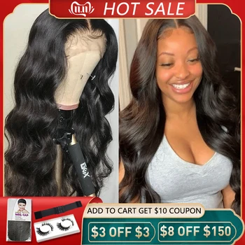HD Transparent Human Hair Wig Body Wave Lace Wig Pre Plucked With Baby Hair Brazilian Deep Part Lace Wig 13*4 28inch 180 Density
HD Transparent Human Hair Wig Body Wave Lace Wig Pre Plucked With Baby Hair Brazilian Deep Part Lace Wig 13*4 28inch 180 Density