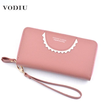 Leather Wallet Women Purses 2019 Fashion Double Zipper Wallet Women's Long Large Capacity Lychee Mobile Hand Bag Women Wallets
Leather Wallet Women Purses 2019 Fashion Double Zipper Wallet Women's Long Large Capacity Lychee Mobile Hand Bag Women Wallets