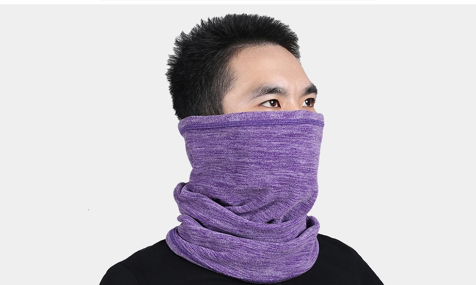 2019 Winter Cycling Neck Warmer Ski Snowboard Outdoor Sport Face Mask Windproof Cycling Bandana Balaclava Scarf for Men Women (17)
