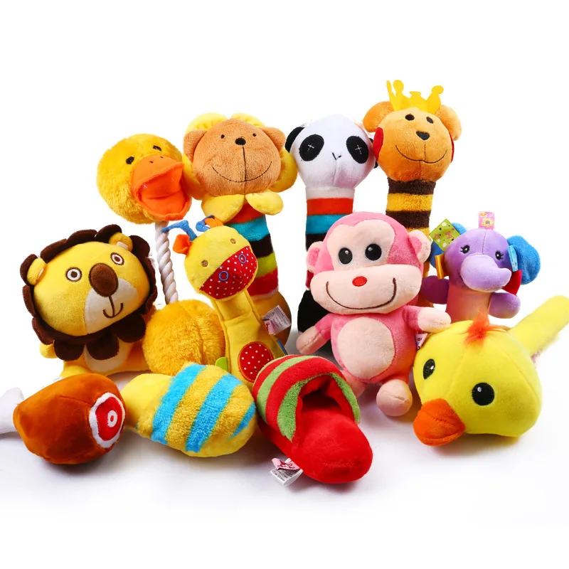 1pc Plush Dog Toys Squeaky Toys Cute Cartoon Puppy Chew Toy Interactive Cat Toys Pet Dogs Sound Toys for Small Medium Dogs Pugs 
1pc Plush Dog Toys Squeaky Toys Cute Cartoon Puppy Chew Toy Interactive Cat Toys Pet Dogs Sound Toys for Small Medium Dogs Pugs