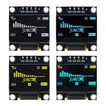 0.91inch 0.96 inch OLED IIC White/YELLOW BLUE/BLUE 12864 OLED Display Module I2C SSD1306 LCD Screen Board for Arduino
0.91inch 0.96 inch OLED IIC White/YELLOW BLUE/BLUE 12864 OLED Display Module I2C SSD1306 LCD Screen Board for Arduino