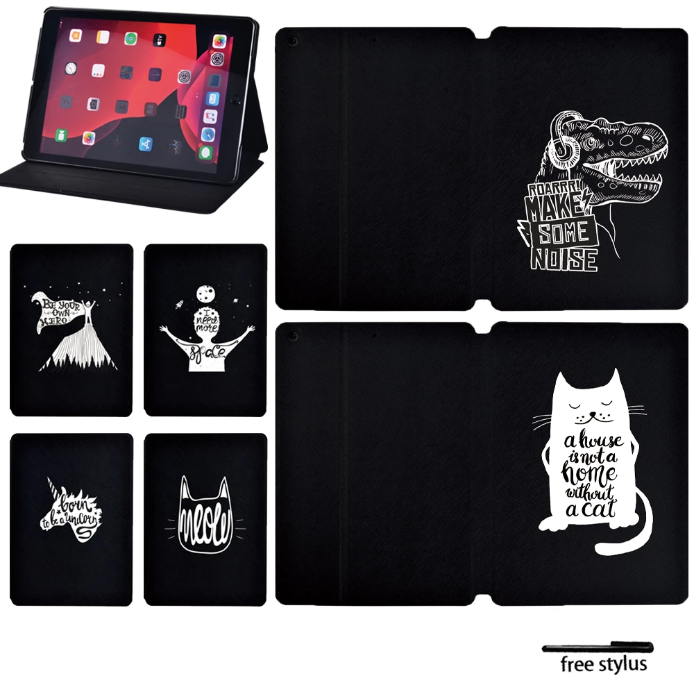 Anti-fall Tablet Case for Apple IPad 8 2020 10.2 Inch Flip Stand Lightweight Soft Shell PU Leather Case Cover + Free Stylus
Anti-fall Tablet Case for Apple IPad 8 2020 10.2 Inch Flip Stand Lightweight Soft Shell PU Leather Case Cover + Free Stylus