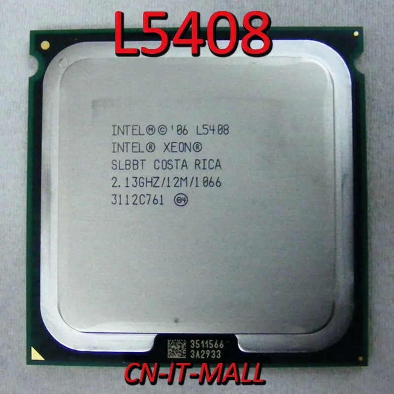 Pulled Xeon L5408 CPU 2.13GHz 12MB 4 Core Threads LGA771 Processor | Компьютеры и офис