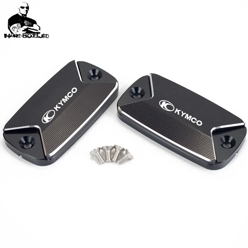 2019 New Model With logo Motorcycle Front Brake Fluid Reservoir Cover Cap For KYMCO XCITING 250 300 350 400 400S 500 2016 2017 (2)_Jc