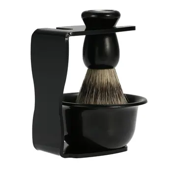 Men's Hair Shaving Brush Set Shaving Brush + Stand Holder + Bowl Set Men's Shave Tool Kits
Men's Hair Shaving Brush Set Shaving Brush + Stand Holder + Bowl Set Men's Shave Tool Kits